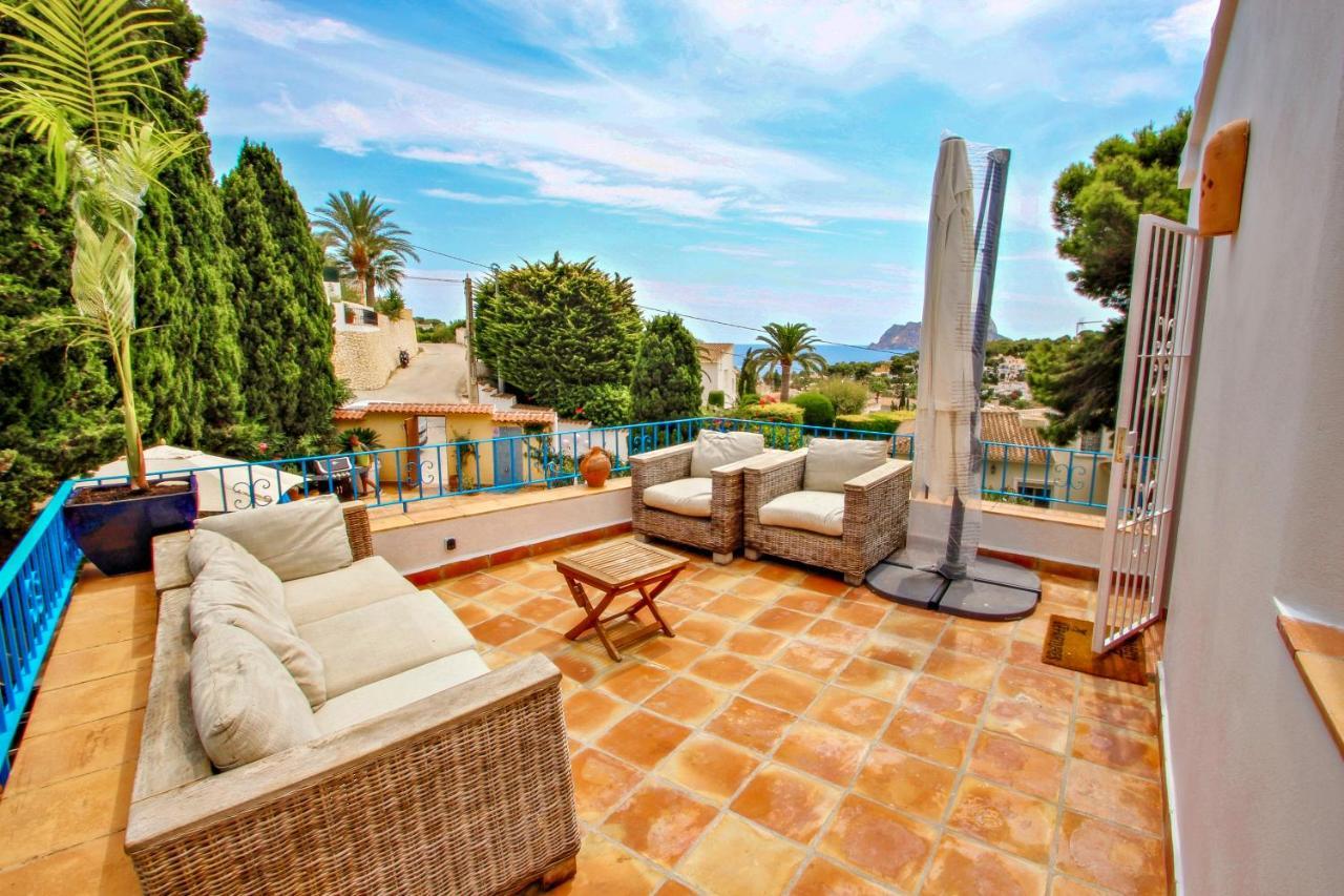 Los Terribles - Sea View Villa With Private Pool In Benissa Esterno foto